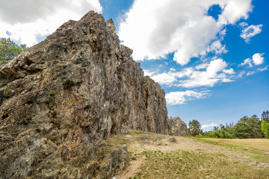 Local recreation area for climbing in Hesse