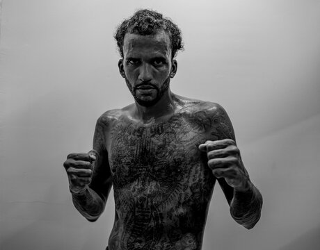 portrait of a fighter 
