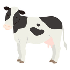 乳牛のイラスト