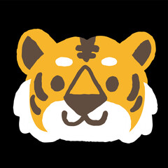 かわいい寅のイラスト