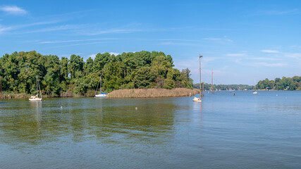 panoramic of Severn river, Maryland 
