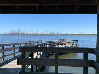 view of Cane Creek Lake in Arkansas