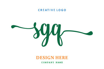 SGQ lettering logo is simple, easy to understand and authoritative