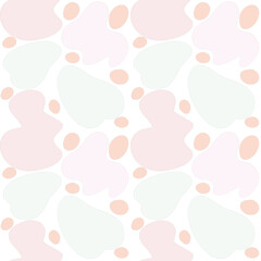 seamless background with hearts