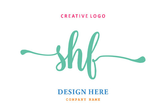 SHF lettering logo is simple, easy to understand and authoritative