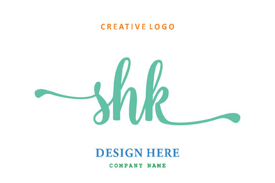 SHK lettering logo is simple, easy to understand and authoritative