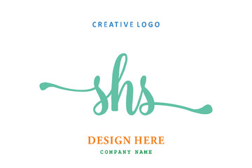 SHS lettering logo is simple, easy to understand and authoritative