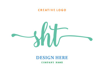 SHT lettering logo is simple, easy to understand and authoritative