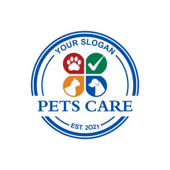pets care logo , veterinary logo
