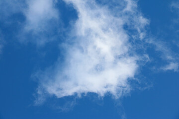 blue sky and clouds