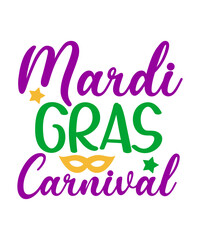 Mardi gras SVG Cut file