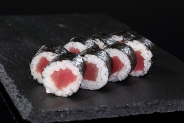 Roll with tuna.