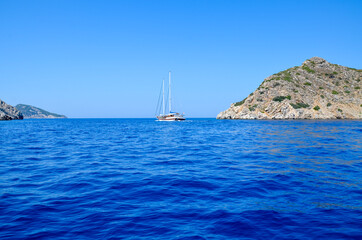 sailboat on the sea