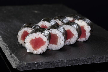 Roll with tuna.