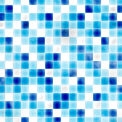 青いタイル（正方形）