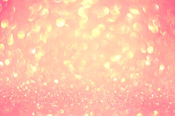 Pink glitter. Festive background