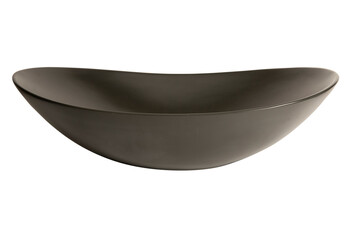 sink, bowl, brown color, plumbing on isolated white background 