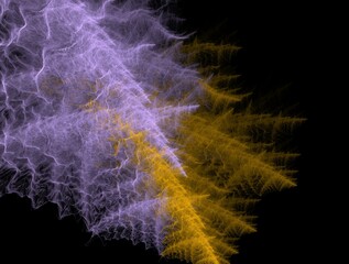 Imaginatory fractal abstract background Image