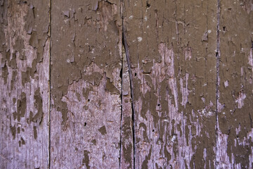 Wall with wooden boards