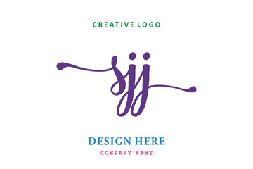 SJJ lettering logo is simple, easy to understand and authoritative