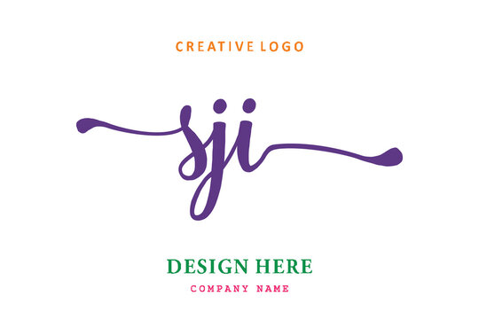 SJI lettering logo is simple, easy to understand and authoritative