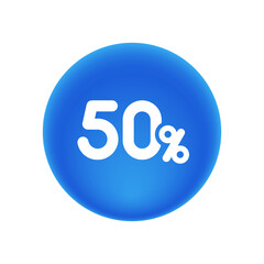 50% - Sticker