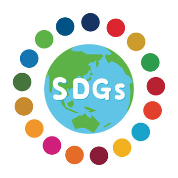 SDGs イメージ 地球1 イラスト