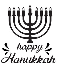 Happy Hanukkah Svg Bundle, Hanukkah SVG/DXF/PNG/Jpeg/Ai Files for Cricut Design, Menorah, Mazel Tov, Love Light Latkes Silhouette Studio