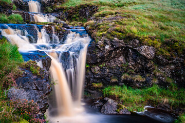 A cascade on the River Brittle, Isle of Skye