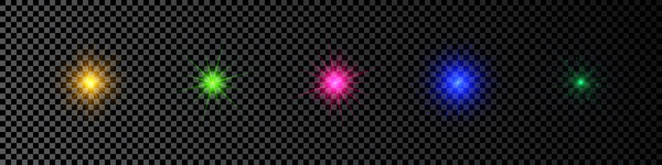 Light effect of lens flare