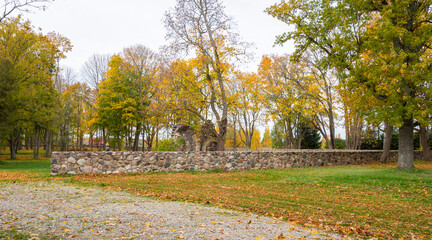 Obraz premium park in autumn