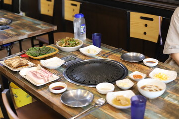 yummy Korean cuisine food sidedish