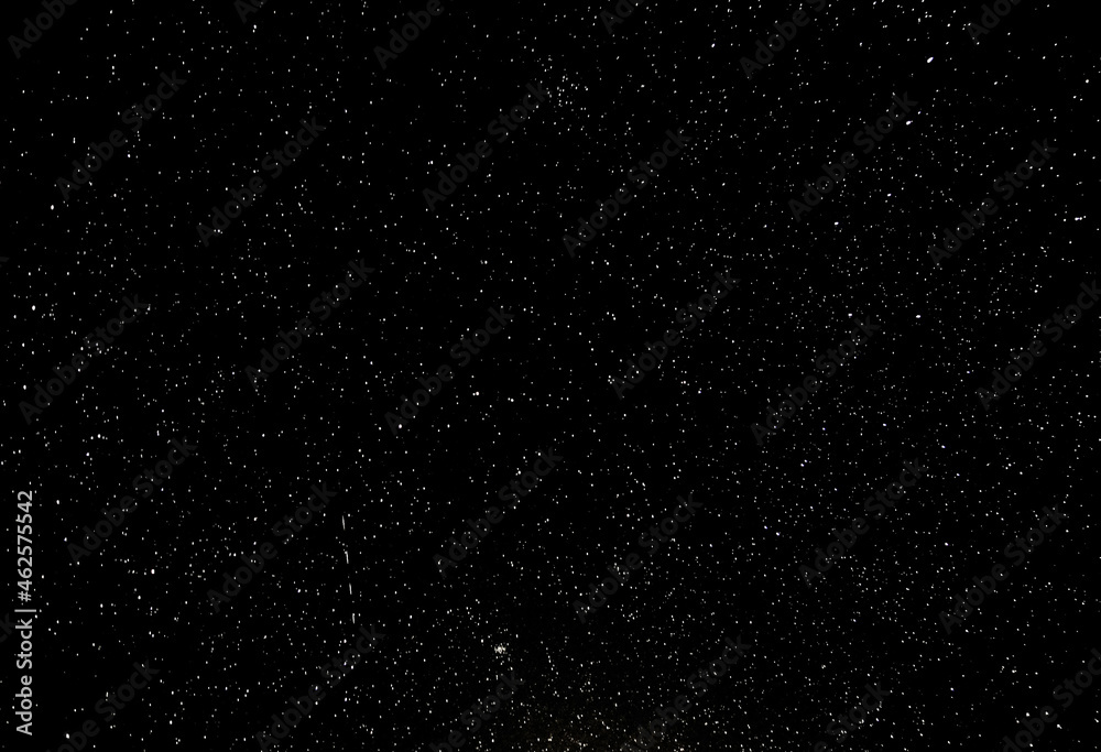 Sticker Low angle shot of a starry night sky - perfect for background