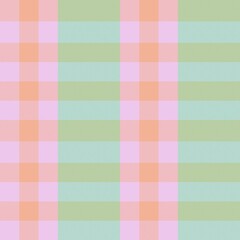 Rainbow Pastel Plaid textured Seamless Pattern