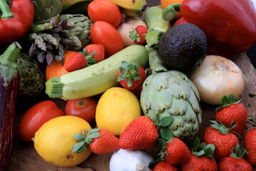 fruits and vegetables