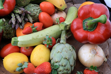 fruits and vegetables