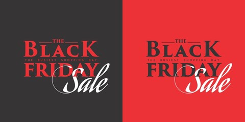 Creative Banner of The Black Friday Sale - The Black Friday Sale Template Design