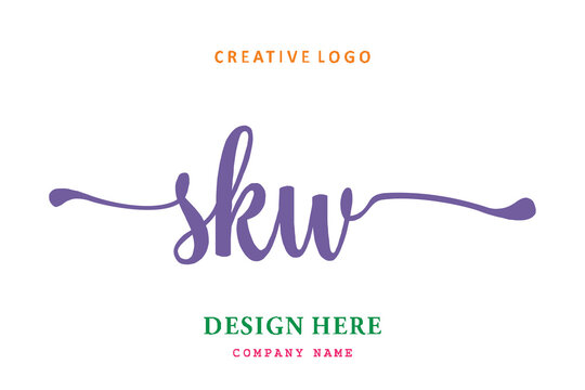 SKW lettering logo is simple, easy to understand and authoritative