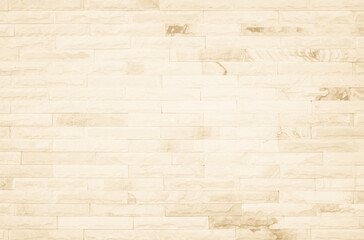 Cream and white brick wall texture background. Brickwork and stonework flooring interior rock old pattern