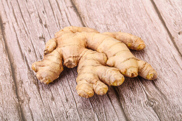 Natural organic raw ginger root