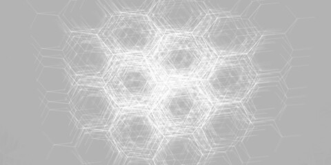 abstract grey background with white lines