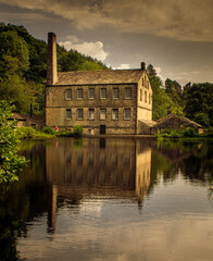 Obraz premium Gibson Mill Hebden Bridge