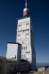 station météo au sommet du Mont-Ventoux