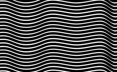 Seamless pattern.Abstract illustration.Abstract background.Abstract lines.Backgrounds.Illustration of curved black and white lines.Abstraction.Pattern background.Black and white background.