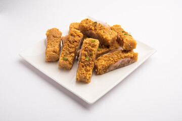 Indian milk cake or alwar ka mawa