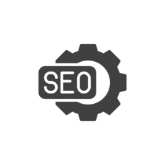 SEO optimization vector icon