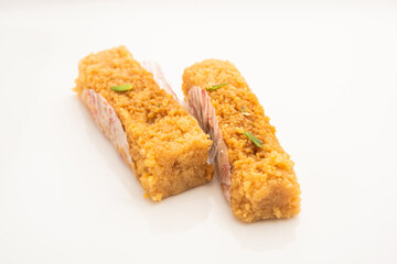 Indian milk cake or alwar ka mawa