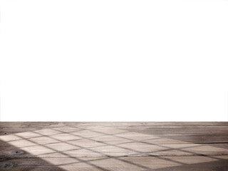 Fototapeta premium Empty table top for product presentation with window light