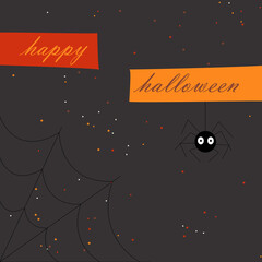 Naklejka premium cute halloween spider