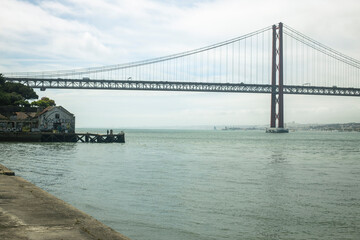 city bridge, city bridge Lisbon 